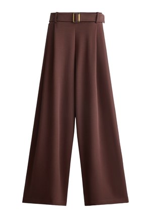 OYSHO, Pantalon classique - chocolate red