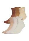 6 PACK - Chaussettes - cream white quartz sand strata