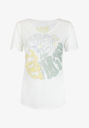 DAJEL - Print T-shirt - offwhite