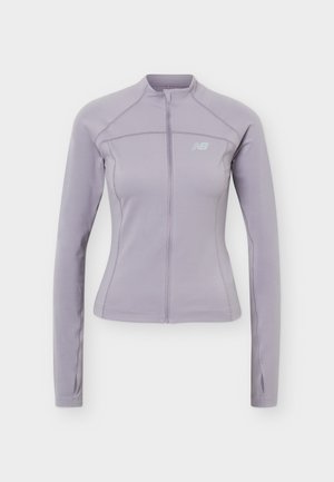 New Balance, HARMONY FITTED FULL ZIP - Veste de survêtement - off-line grey