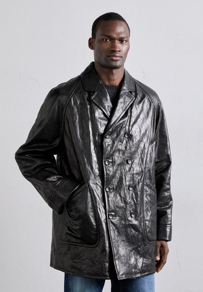 Bally M0PE - Lederjacke - black