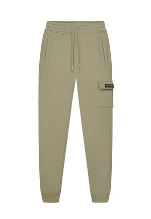 PLATE - Tracksuit bottoms - green