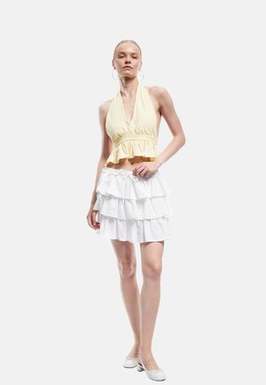A-lijn rok - white