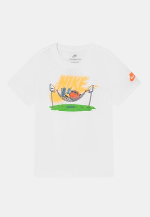 BASKETBALL - T-shirt con stampa - white