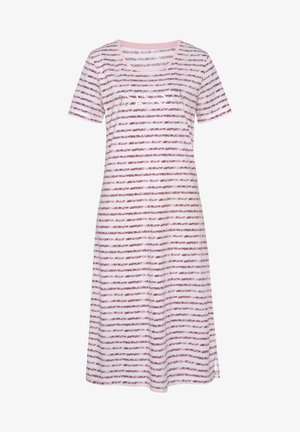 LASCANA, Nightie - pink, rot gestreift