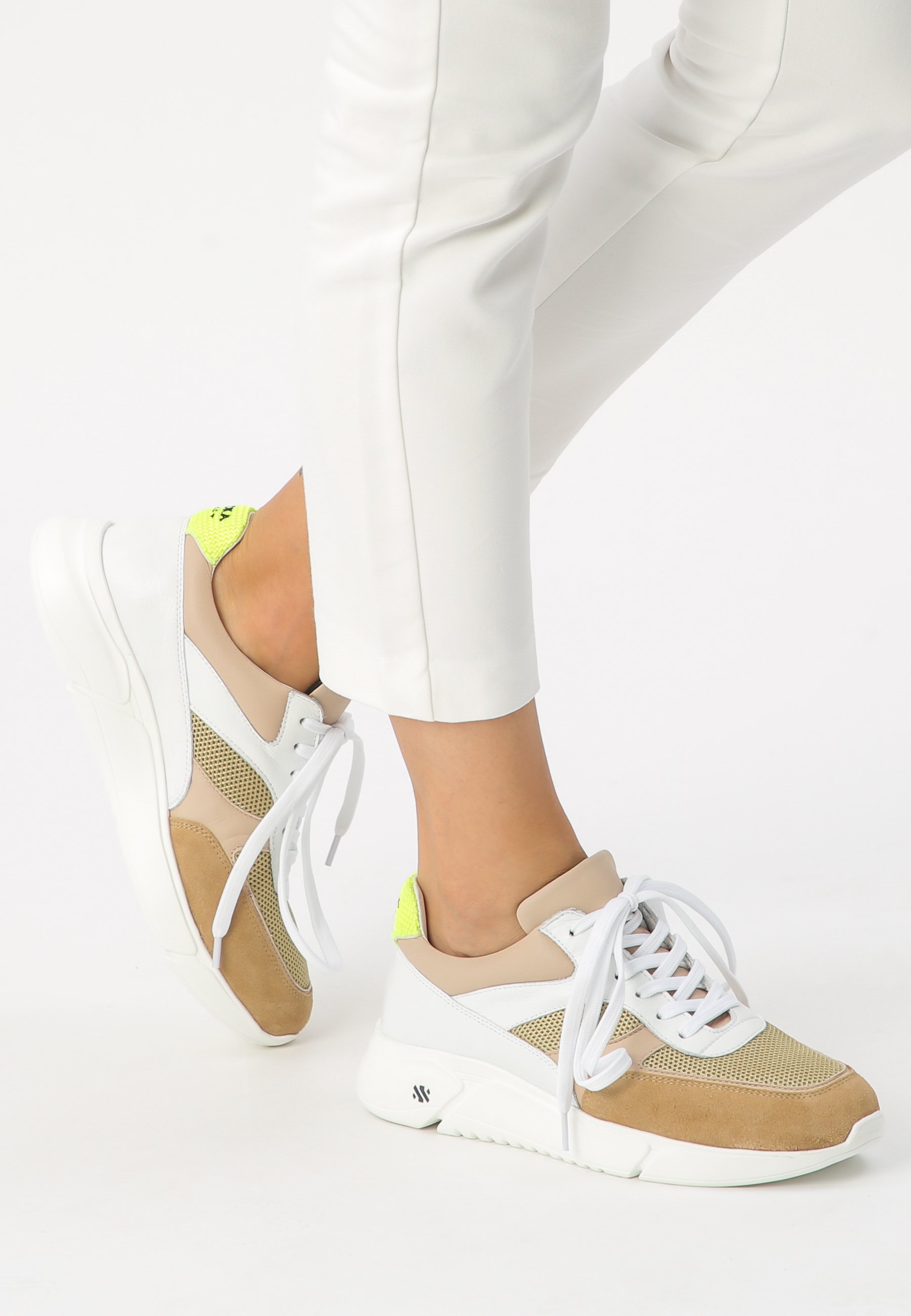 KUNOKA Sneakers laag - beige/Beige - Zalando.be
