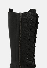 Paul Green Bottes à lacets - black