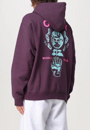 Obey Clothing Jersey con capucha - purple