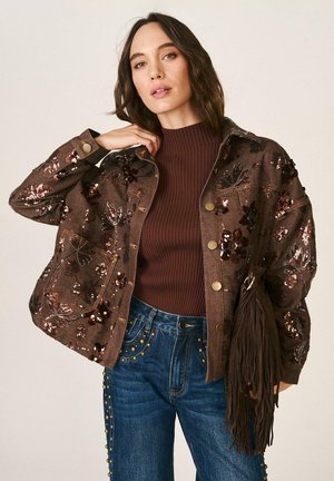 Alma en Pena, Chaqueta vaquera - marbled brown