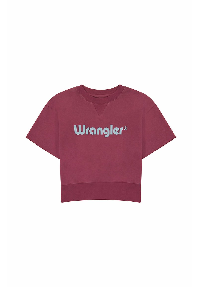 Wrangler T-shirt print lila Wrangler T-shirt print lila