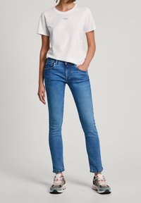 Pepe Jeans Džíny Slim Fit - dark-blue denim