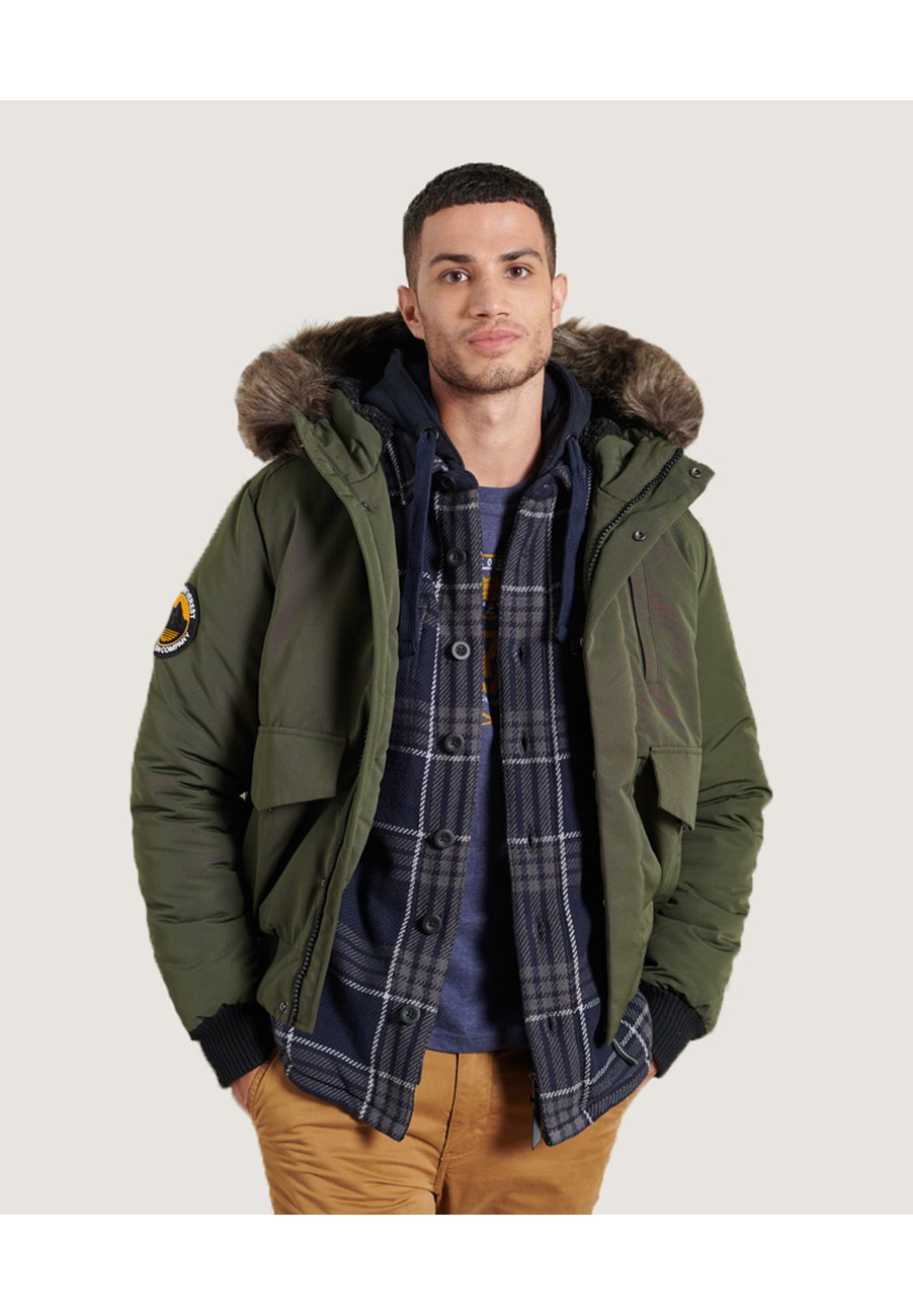 Veste Capuche Veste Kaki Superdry Homme Superdry Co