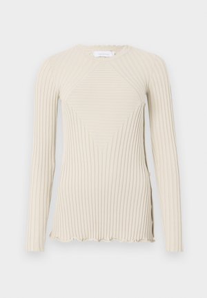 Langarmshirt - ecru