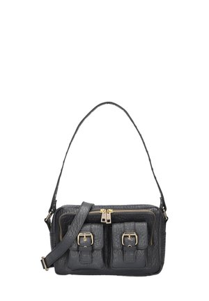 Handtas - dark grey gold