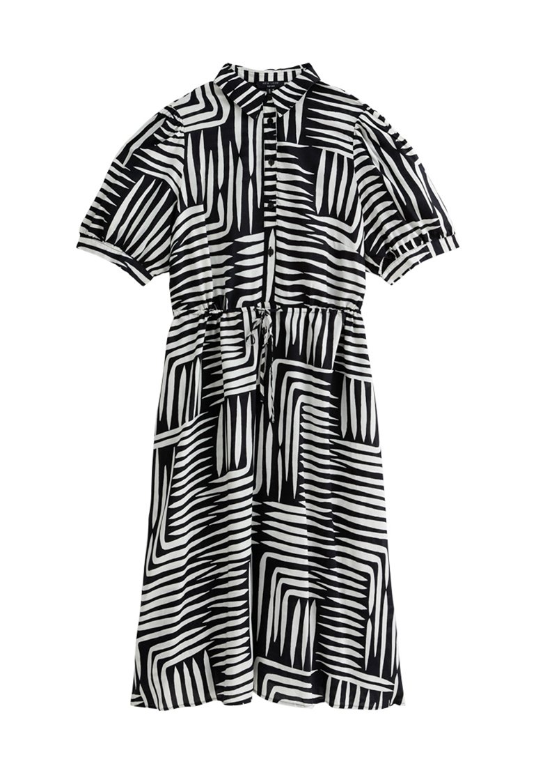 New Look Curves Blousejurk zwart