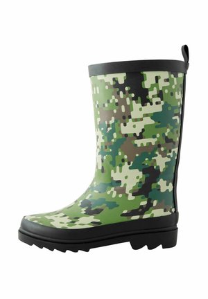 Next, REGULAR FIT - Gummistøvler - green camo