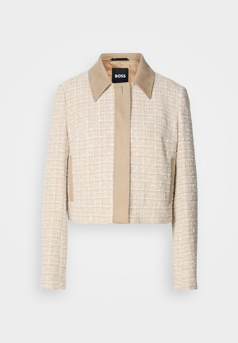 Boss Lichte jas zandkleur