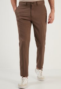 REGULAR FIT - Kalhoty - mink