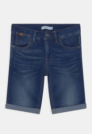NKMSOFUS - Jeansshort - dark blue denim