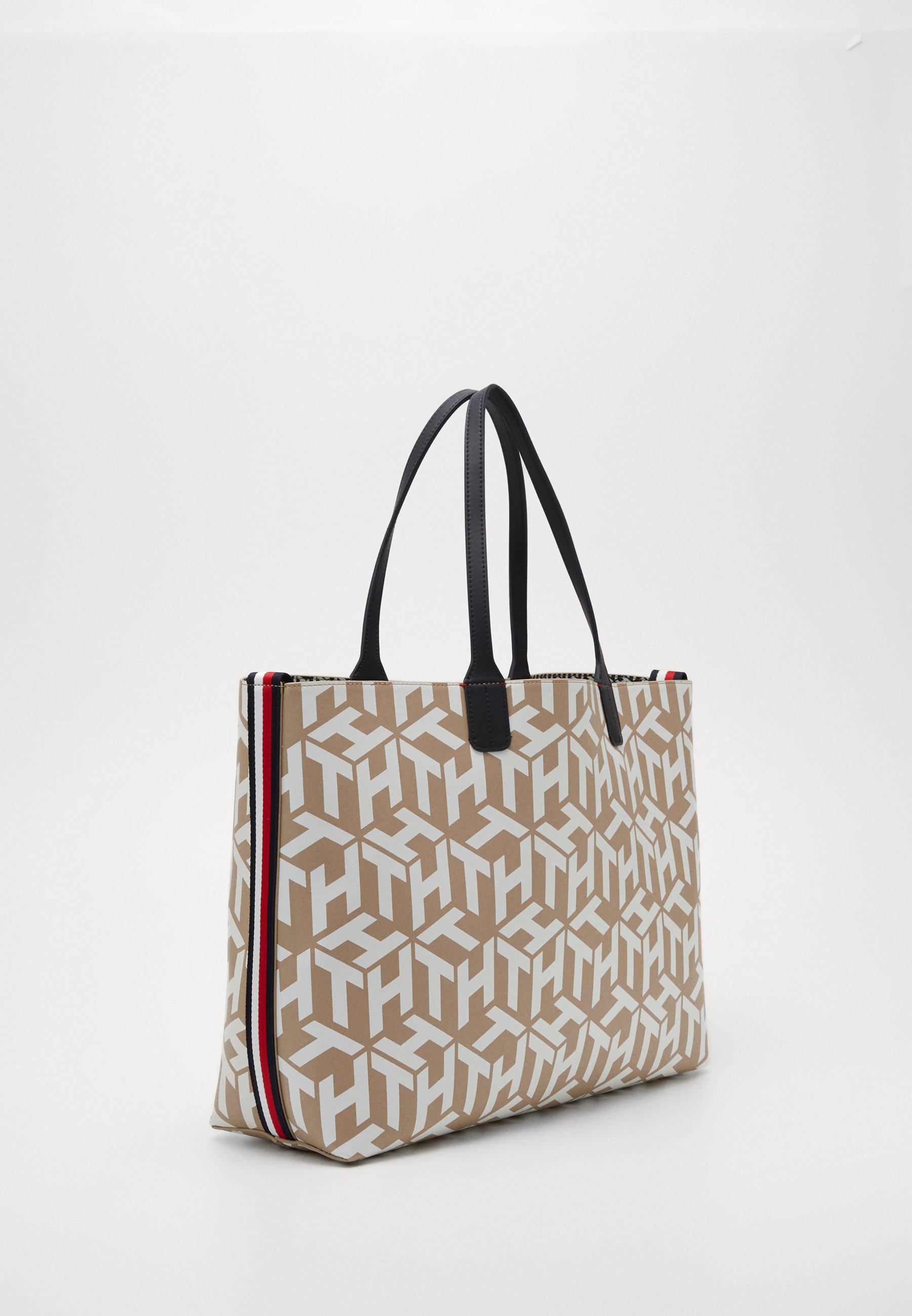 tommy hilfiger monogram tote bag