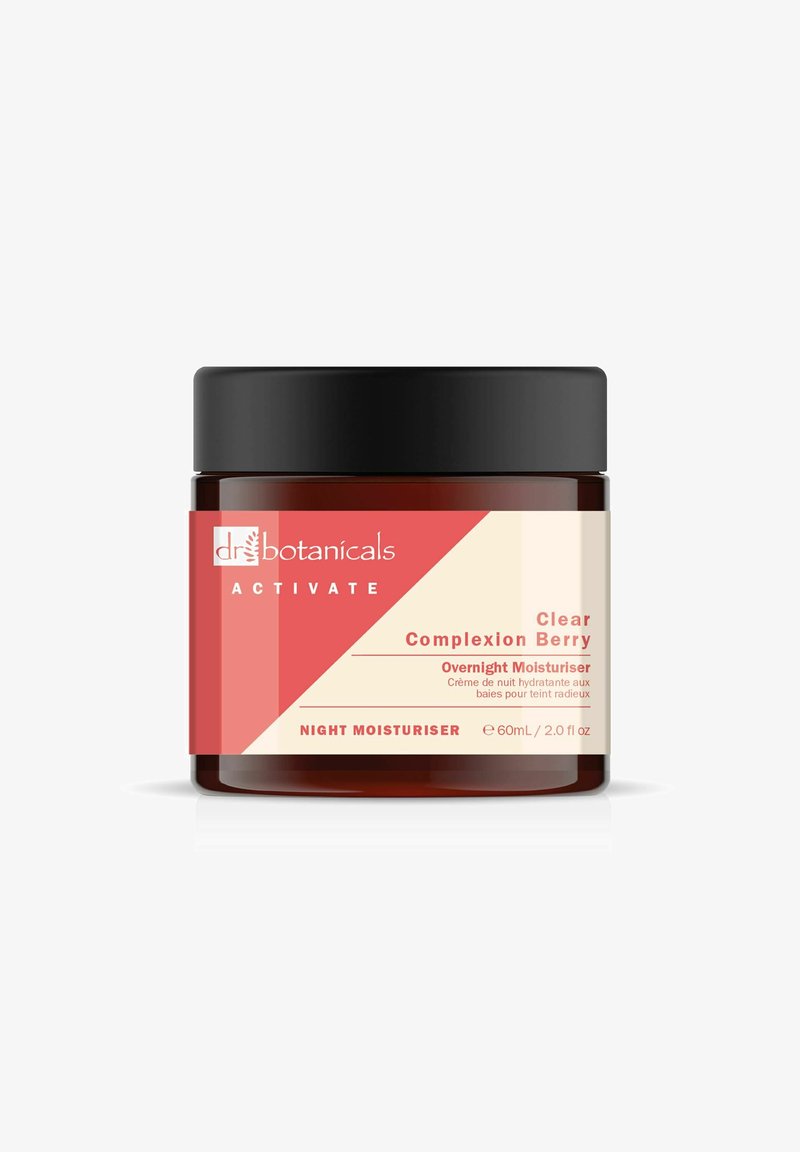 Dr Botanicals - CLEAR COMPLEXION BERRY OVERNIGHT NOURISHING MOISTURISER 60ML - Nachtpflege - multicolor, Vergrößern