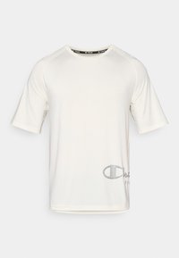 Champion TRAINING CREWNECK GRAPHIC - Sportfelső - off-white