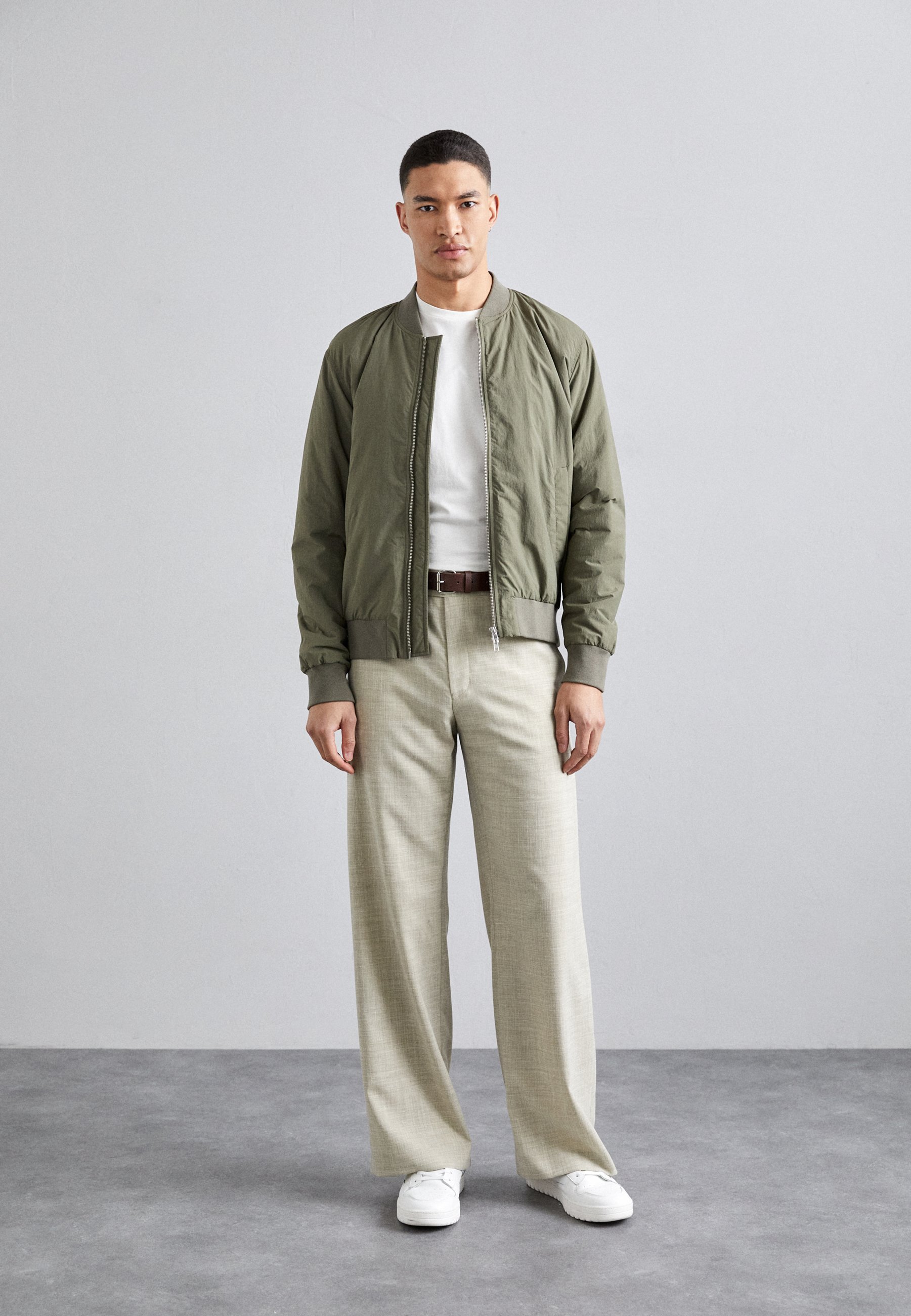 NN.07 DIXON - Bomber Jacket - capers/olive - Zalando.co.uk