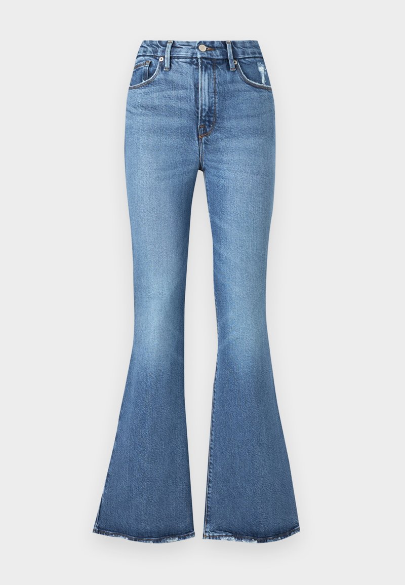 Good American Bootcut jeans blauw denim/bluedenim