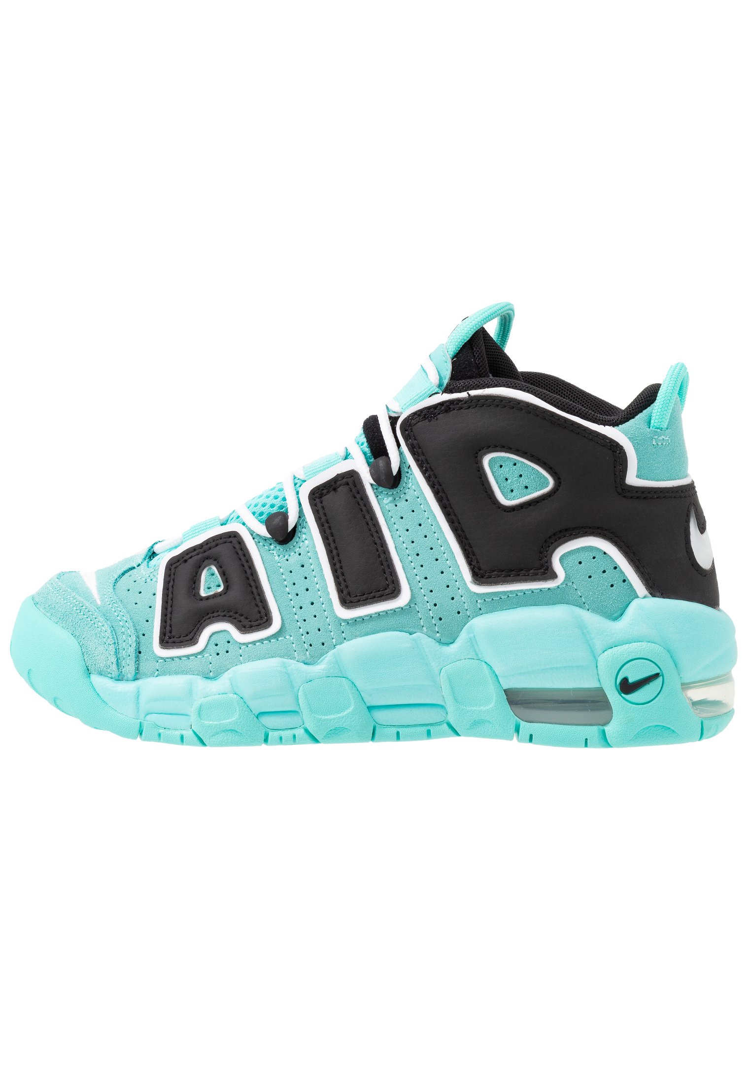 nike uptempo celeste