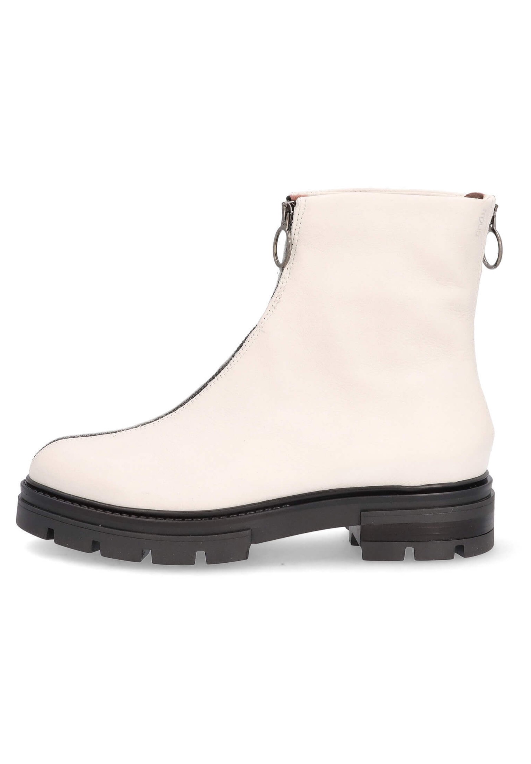 Mjus Mjus 3/4 kwart laars in zwart leer western style online kopen.