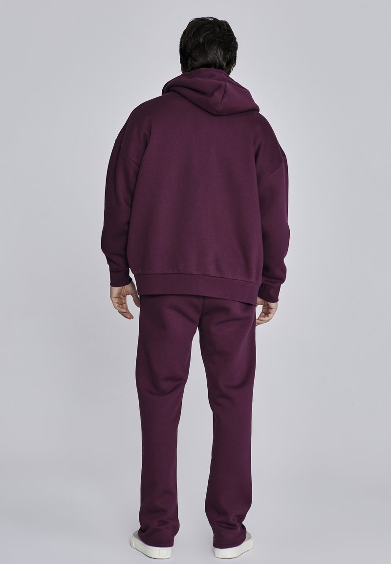 Pantaloncini Uomo SikSilk Shadow - Vestibilità Ampia (Relaxed) - Rosso/Nero Taglia XS (Vita 28)