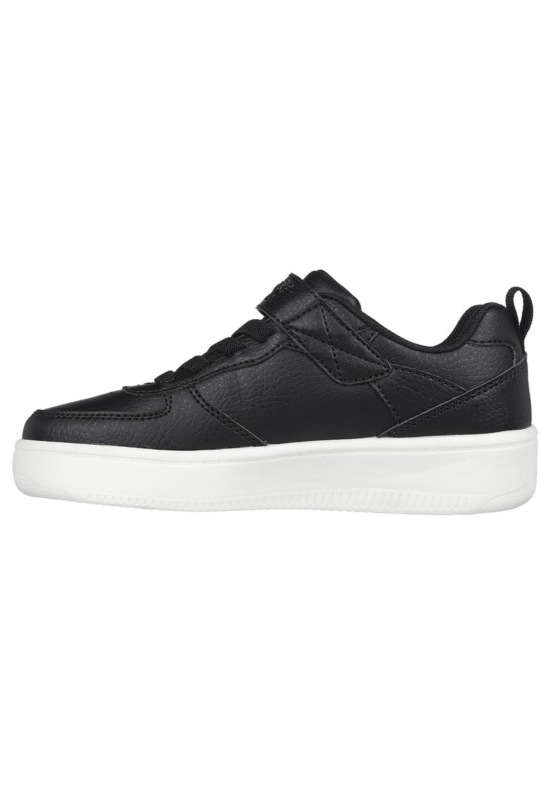 Skechers SPORT COURT- SHOW MADDOX - Trainers - black - Zalando