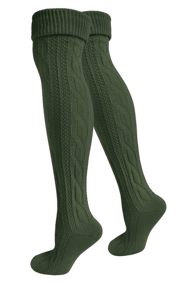 Normani TRADITIONAL KNEE TRACHTEN GARBS - Kniestrümpfe - loden