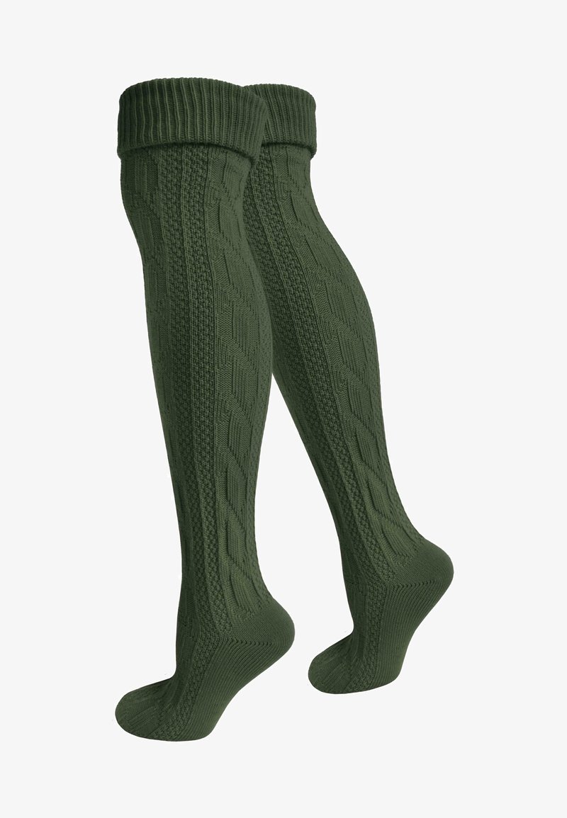 Normani TRADITIONAL KNEE TRACHTEN GARBS - Kniestrümpfe - loden