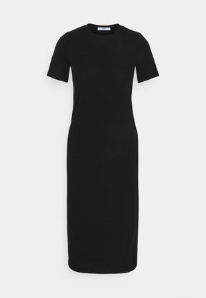ONLZOE MIDI DRESS - Vestido de punto - black