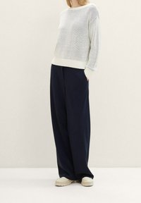 TOM TAILOR Stickad tröja - light blue