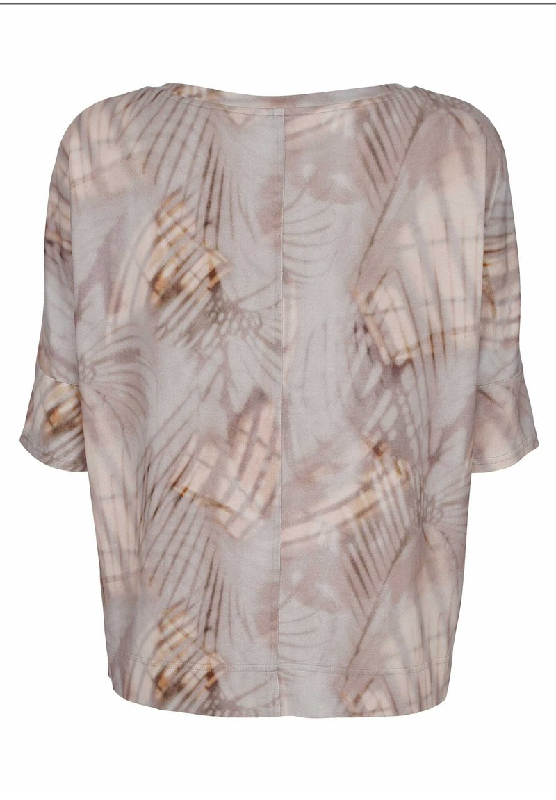 Damen T-Shirts | Alba Moda T-Shirt print beige - FT03120 Damen T-Shirts | Alba Moda T-Shirt print beige - FT03120