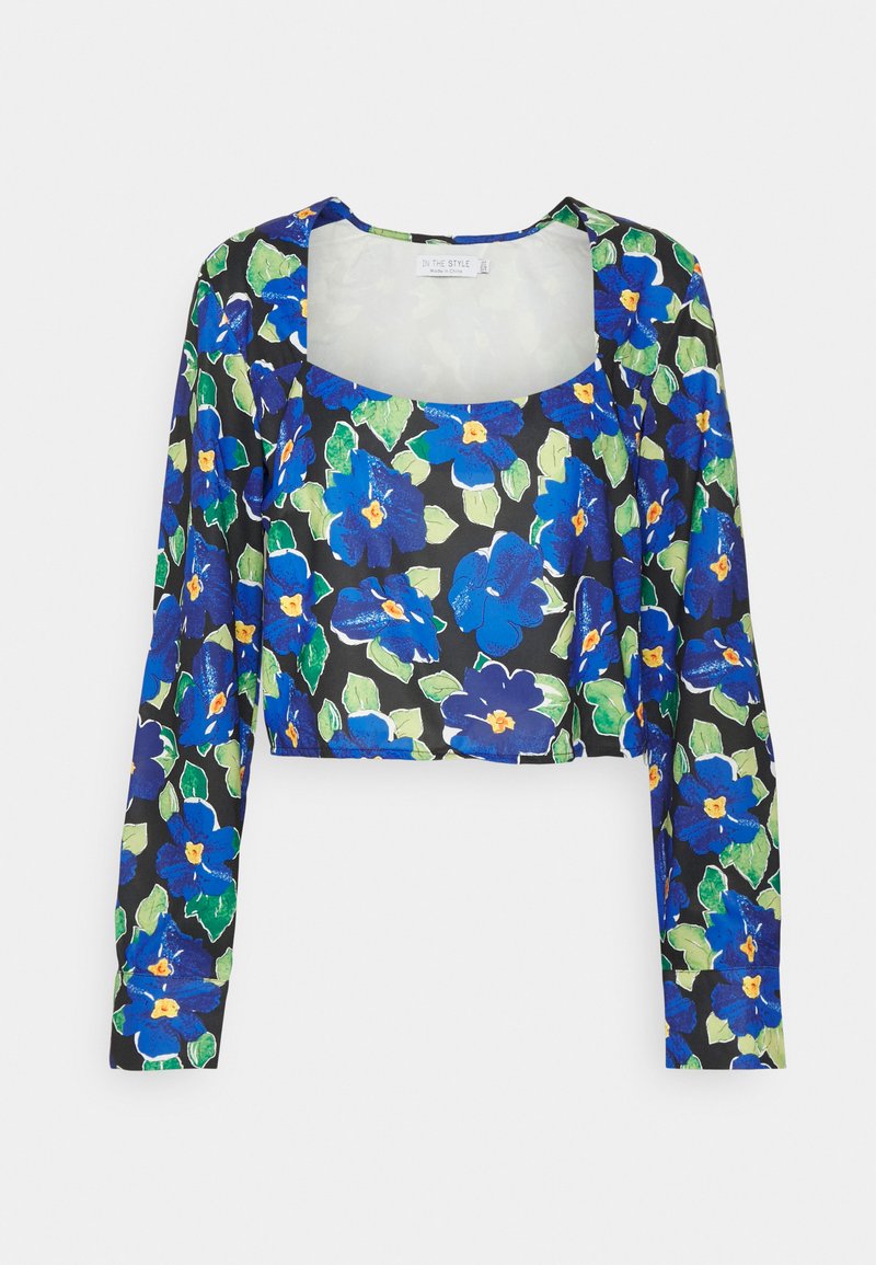 In The Style Blouse blauw