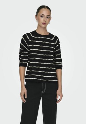 JDY JDYELLEN ONECK RAGLAN - Trui - black