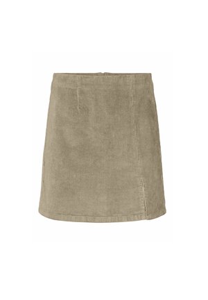 Vero Moda VMLULA HOHE TAILLE  - Jupe trapèze - silver mink