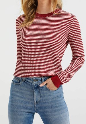 Strickpullover - red