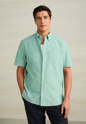 Next, REGULAR FIT - LIGHT WEIGHT POCKET OXFORD SHORT SLEEVE - Skjorter - green