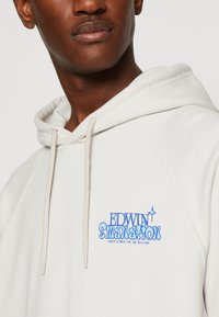 Edwin EMANATION HOODIE UNISEX - Sweatshirt - mist