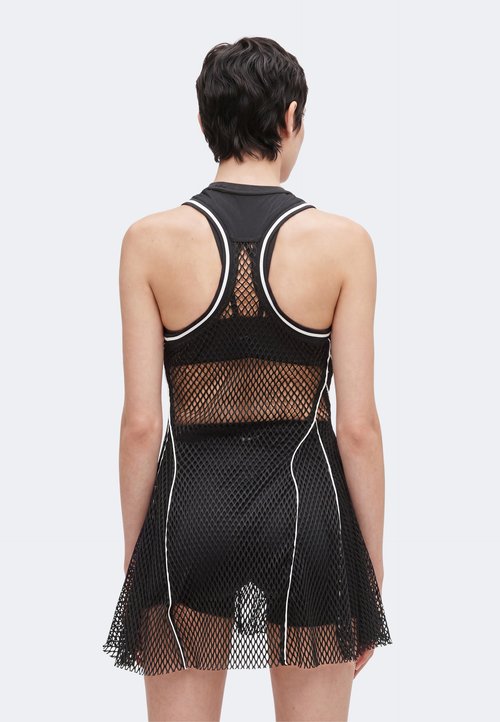 Nike Court Slam Dress 'Black Brilliant Orange White' (Women's) — foto 3
