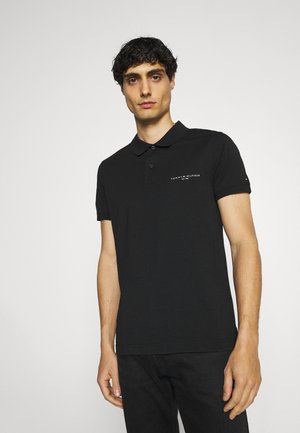 CLEAN SLIM - Polo - black