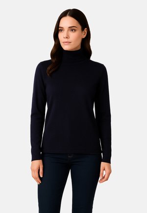 Strickpullover - marine blau