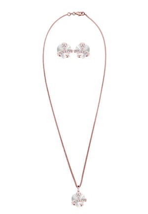 SPARKLING HEART CHARM - MIT KRISTALLEN VON SWAROVSKI® - Orecchini - rose gold-coloured