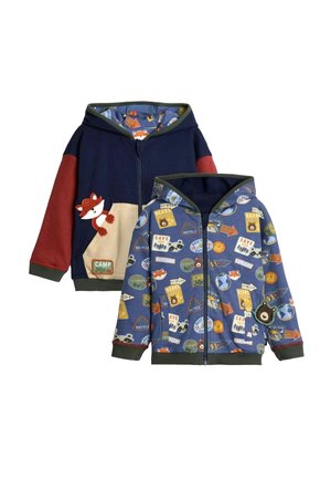REGULAR FIT - COLOUR BLOCK APPLIQUÉ REVERSIBLE 2 PACK - Lukuga pusa - navy cub club