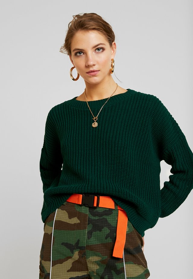 Jumper - bottle green