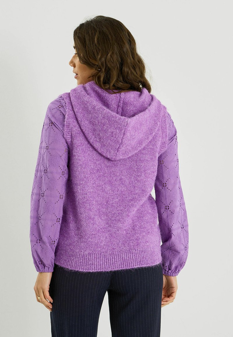 LOT de 39 Sweat capuches NEUF XS à XL violet type american apparel